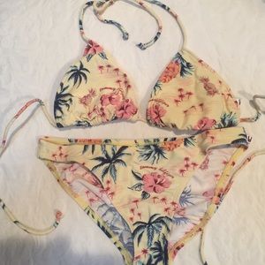 Tommy Hilfiger TH Tropical Print Bikini Size M